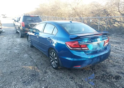 2015 Honda Civic Ex-L from USA, damaged, VIN 2HGFB2F91FH504861
